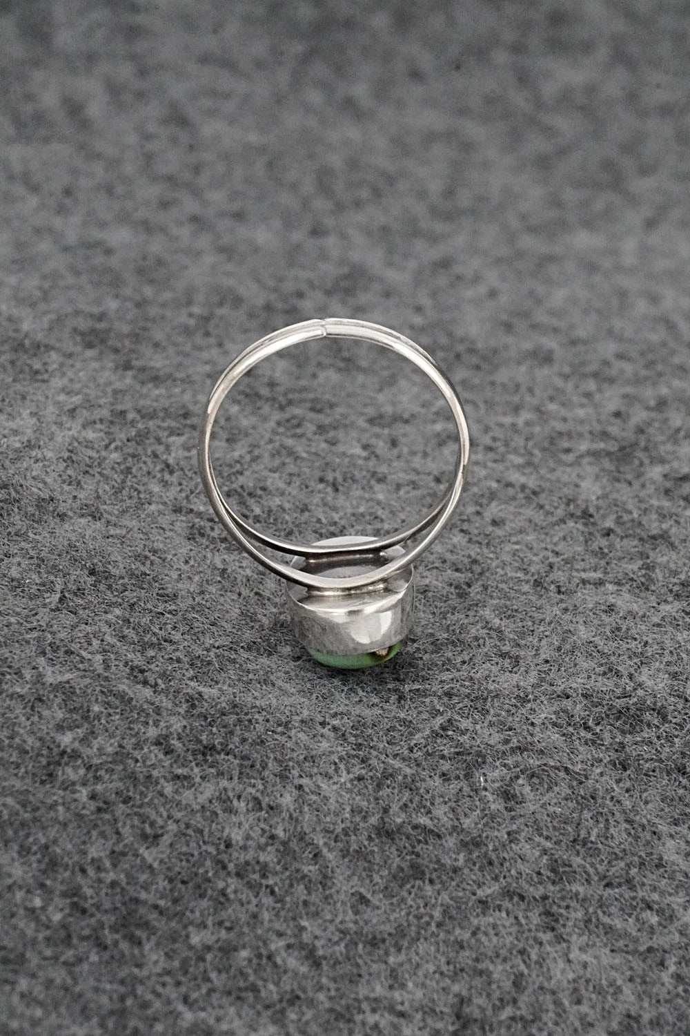Turquoise & Sterling Silver Ring - Rosemary Saunders - Size 7