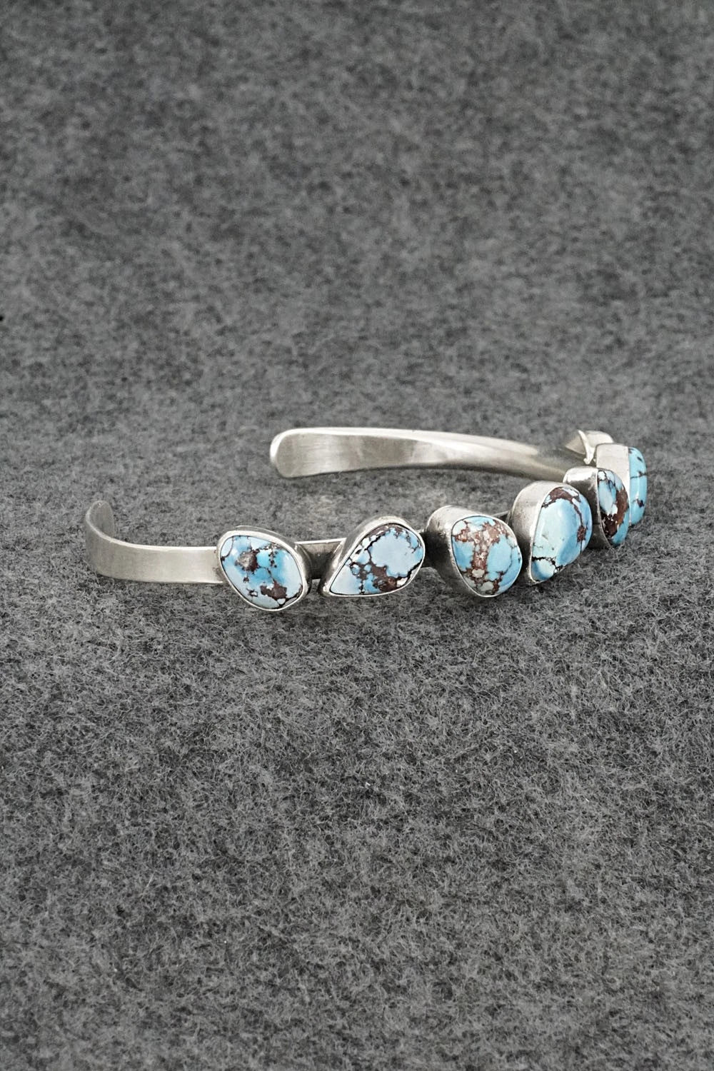 Turquoise & Sterling Silver Bracelet - Verley Betone