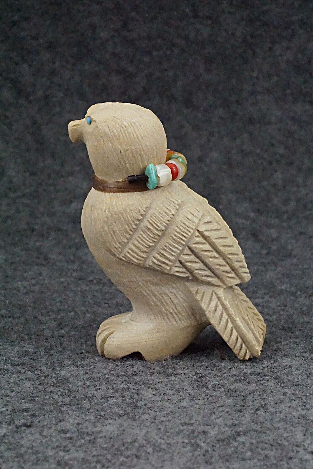 Hawk Zuni Fetish Carving - Douglas Martza