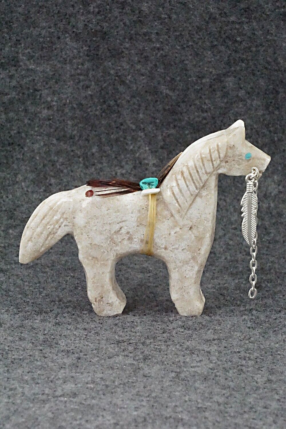 Horse Navajo Fetish Carving - Ben Livingston