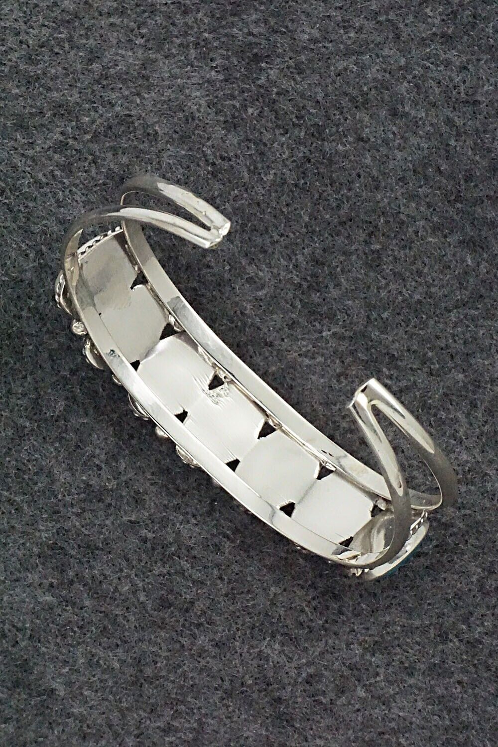 Turquoise & Sterling Silver Bracelet - Roberta Begay
