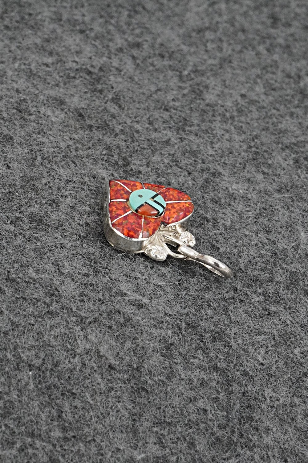 Multi-Stone & Sterling Silver Pendant - Ola Eriacho