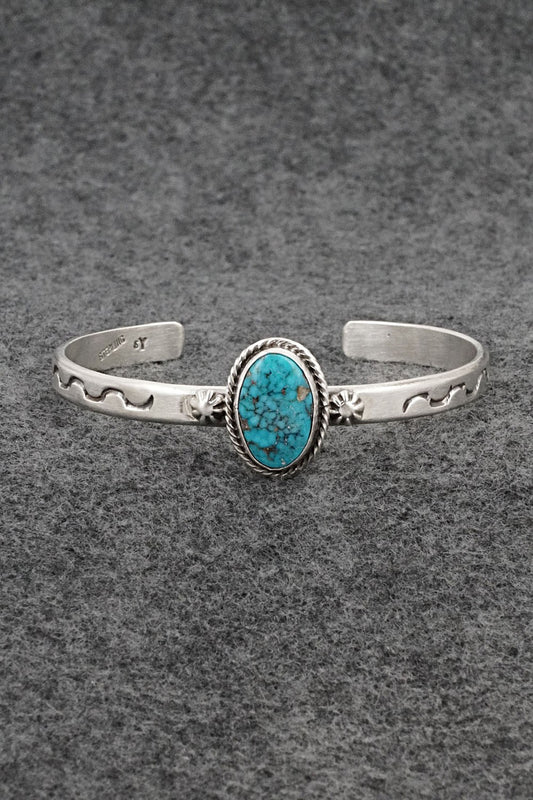 Turquoise & Sterling Silver Bracelet - Samuel Yellowhair