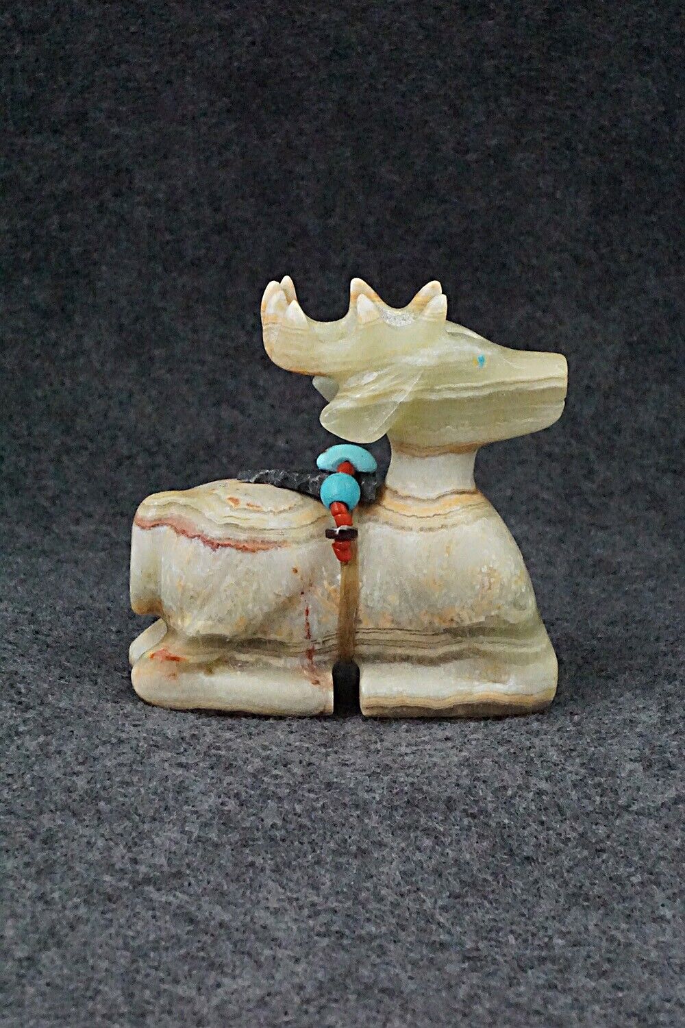 Deer Zuni Fetish Carving - Douglas Martza