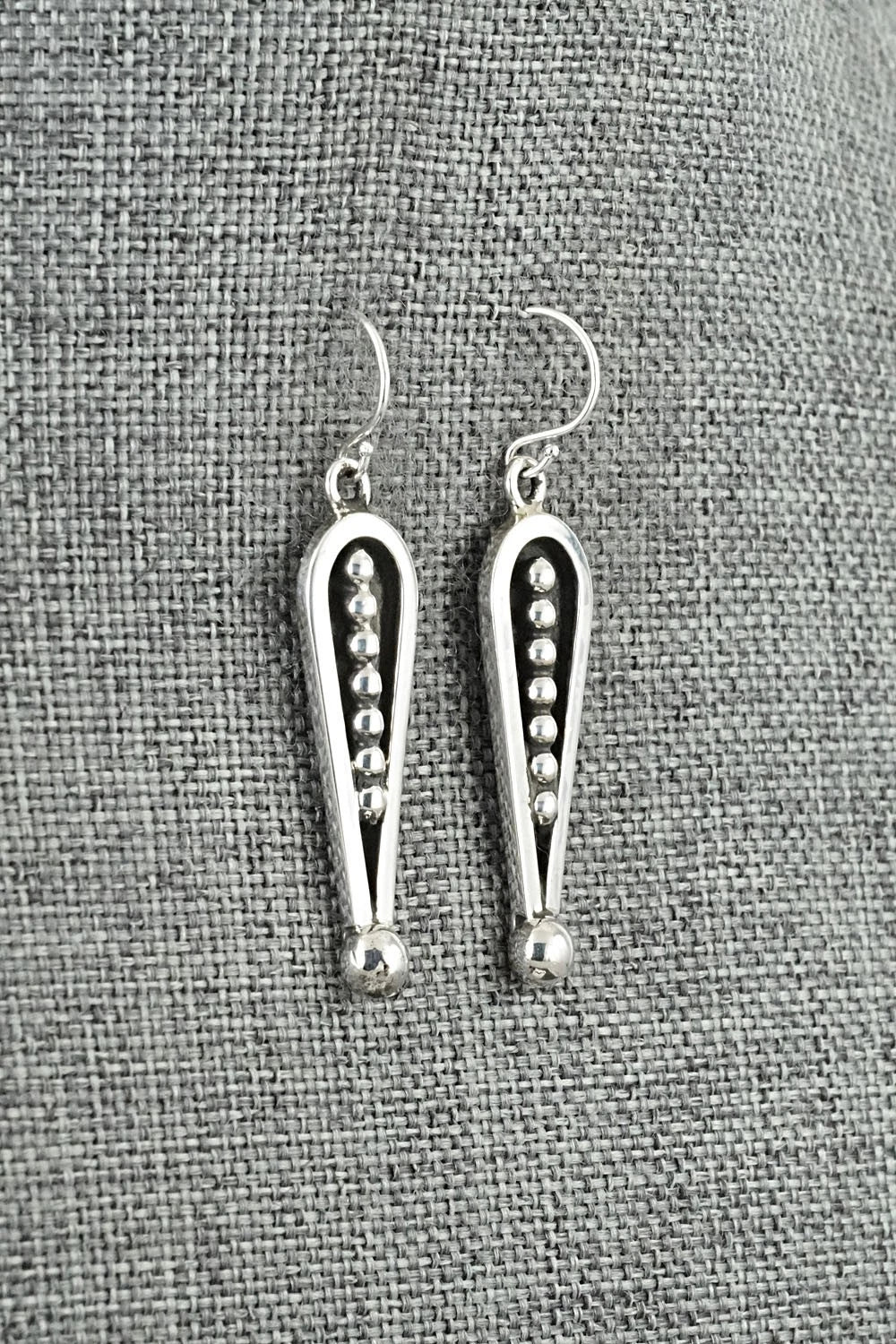 Sterling Silver Earrings - Jonathan Nez