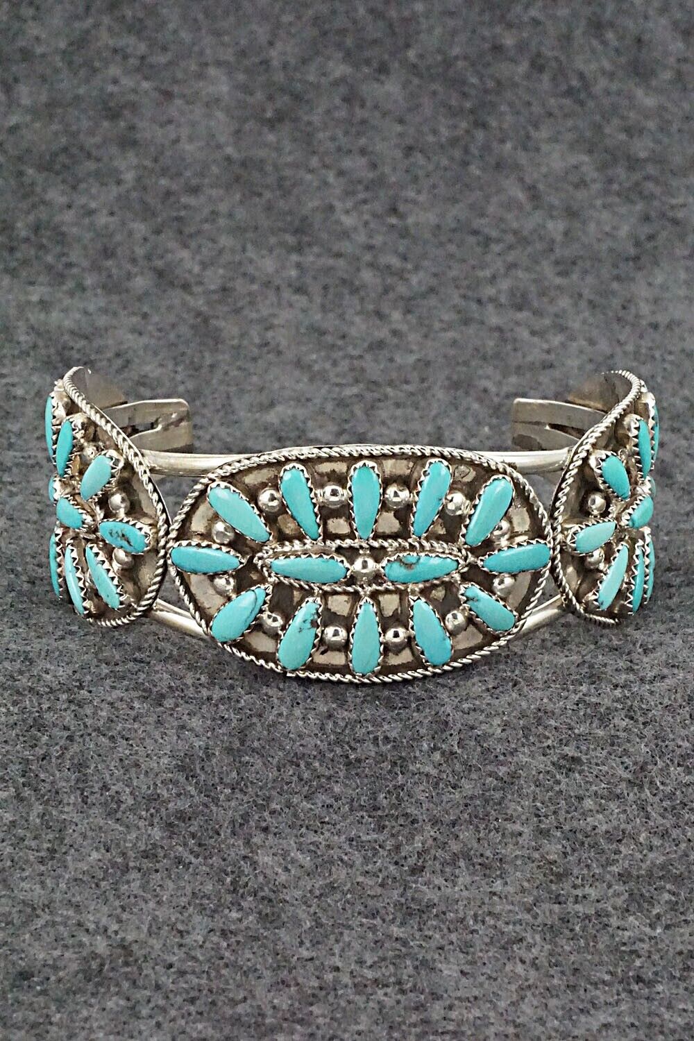 Turquoise & Sterling Silver Bracelet - Eric Wilson