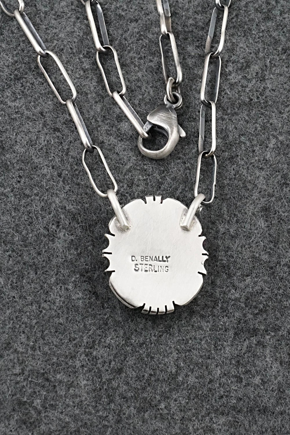Turquoise & Sterling Silver Necklace - Daniel Benally