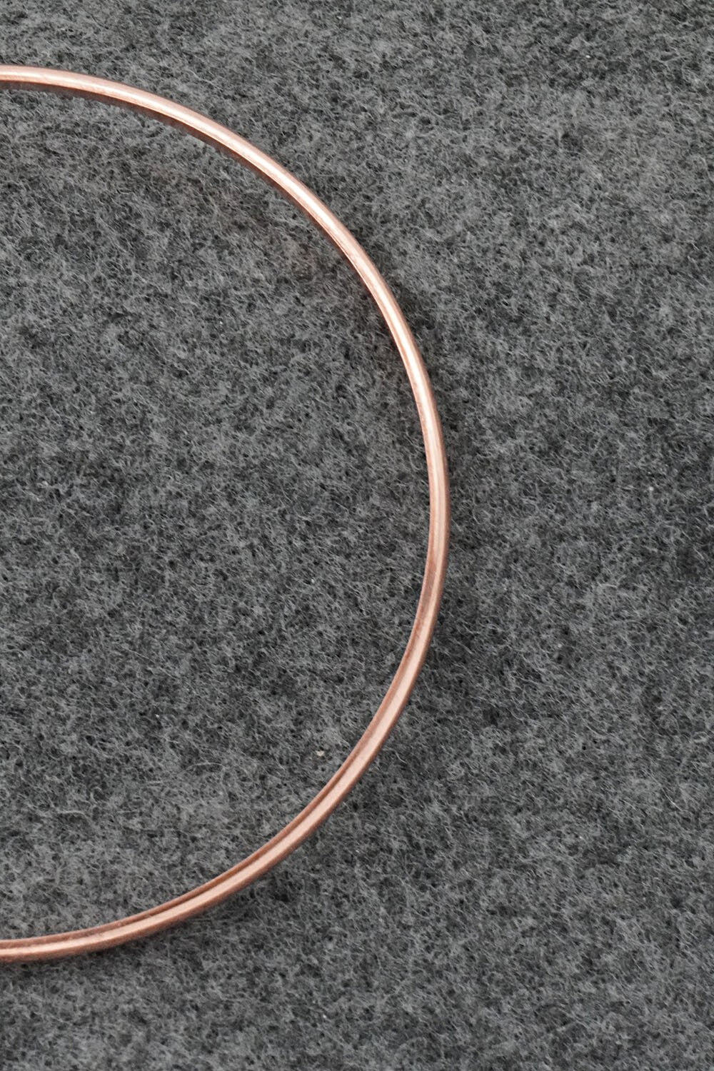 Copper Bangle Bracelet - Elaine Tahe