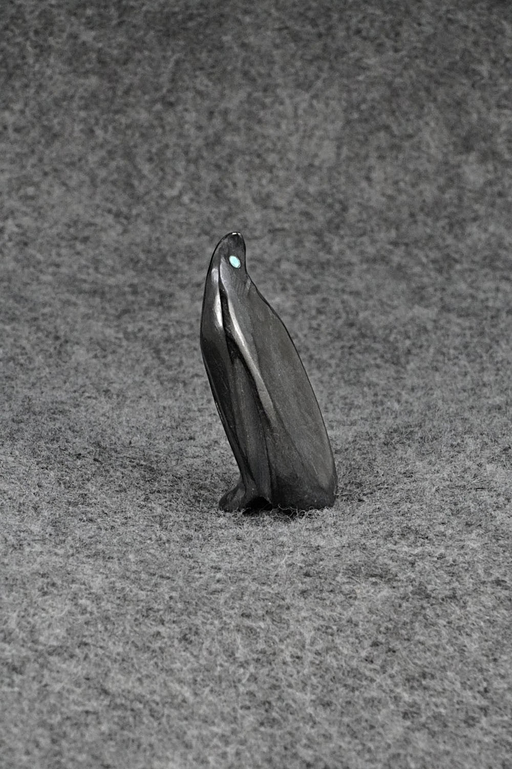 Penguin Zuni Fetish Carving - Calvert Bowannie