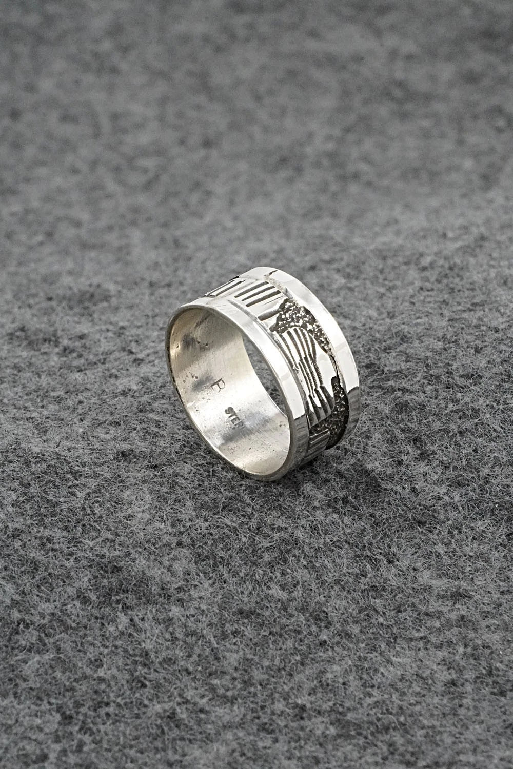 Sterling Silver Ring - Elaine Becenti - Size 9