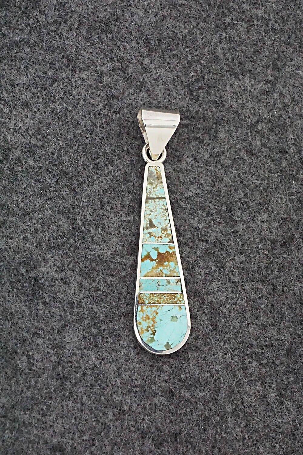 Turquoise & Sterling Silver Pendant - Harold Smith