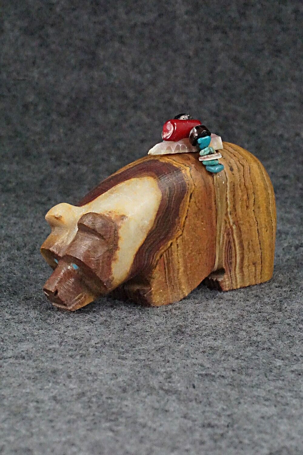 Bear Zuni Fetish Carving - Douglas Martza