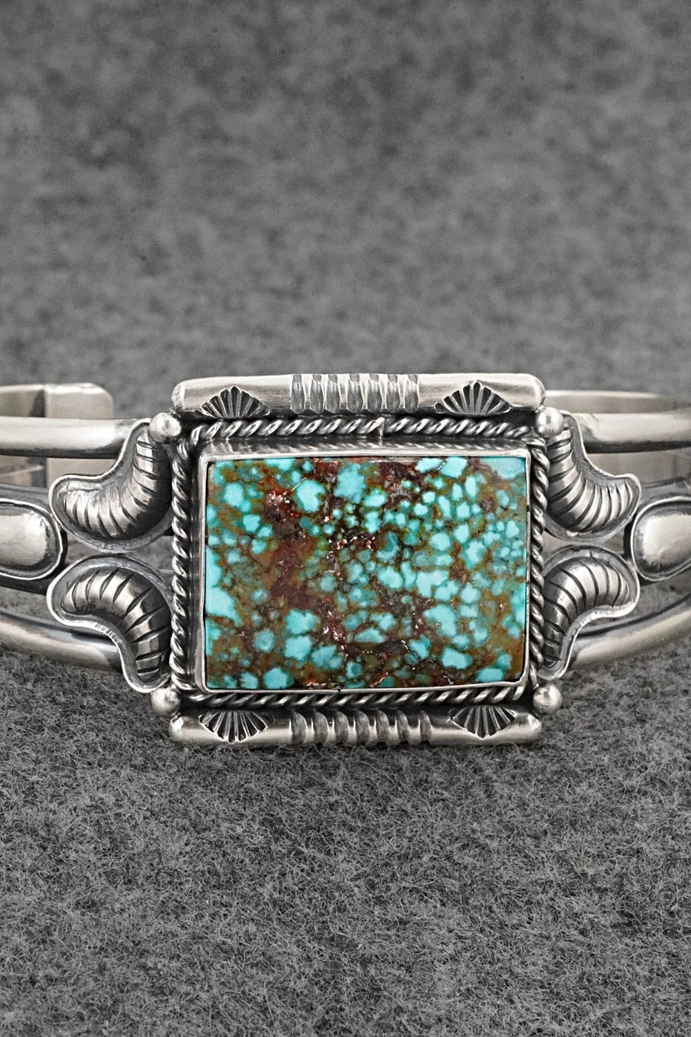 Turquoise & Sterling Silver Bracelet - Derrick Gordon
