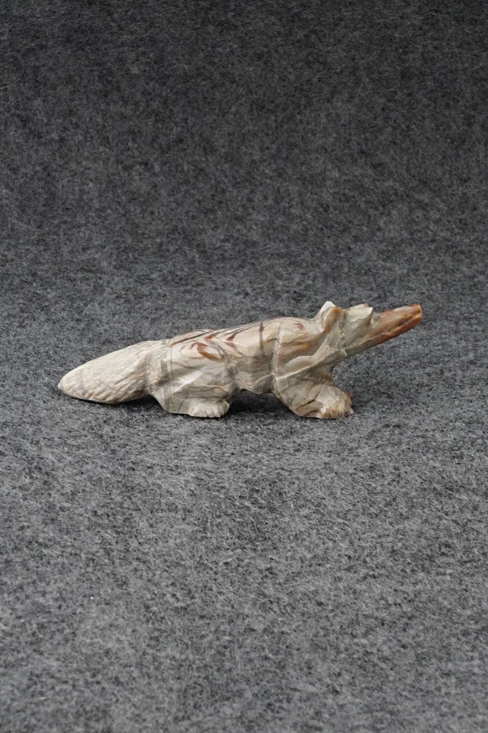 Wolf Zuni Fetish Carving - Tony Mackel