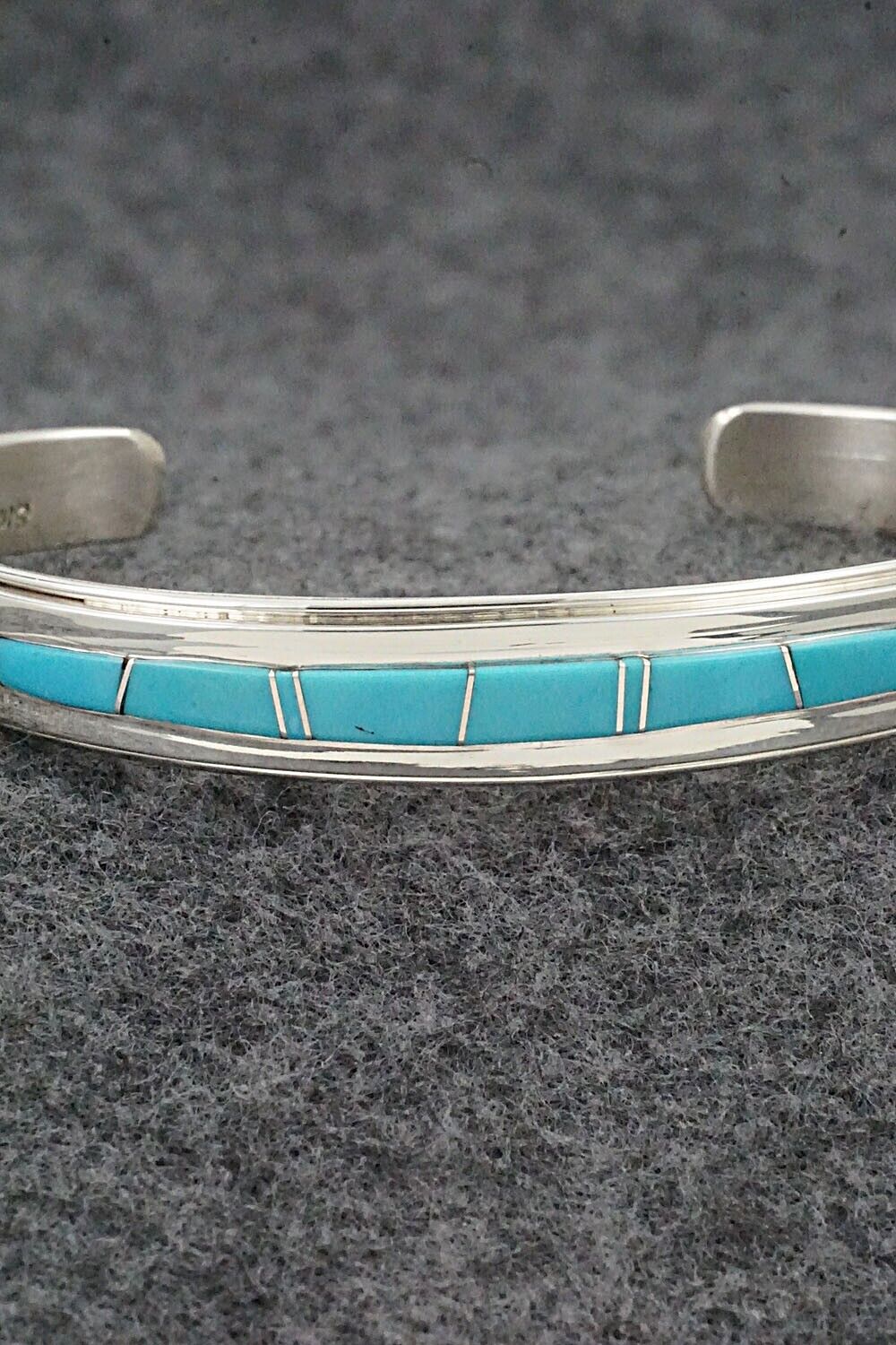 Turquoise & Sterling Silver Bracelet - Wilbert Muskett Jr.