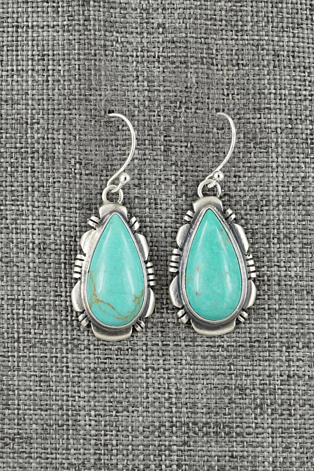 Turquoise & Sterling Silver Earrings - Thomas Francisco