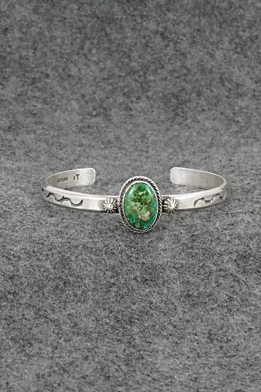 Turquoise & Sterling Silver Bracelet - Samuel Yellowhair