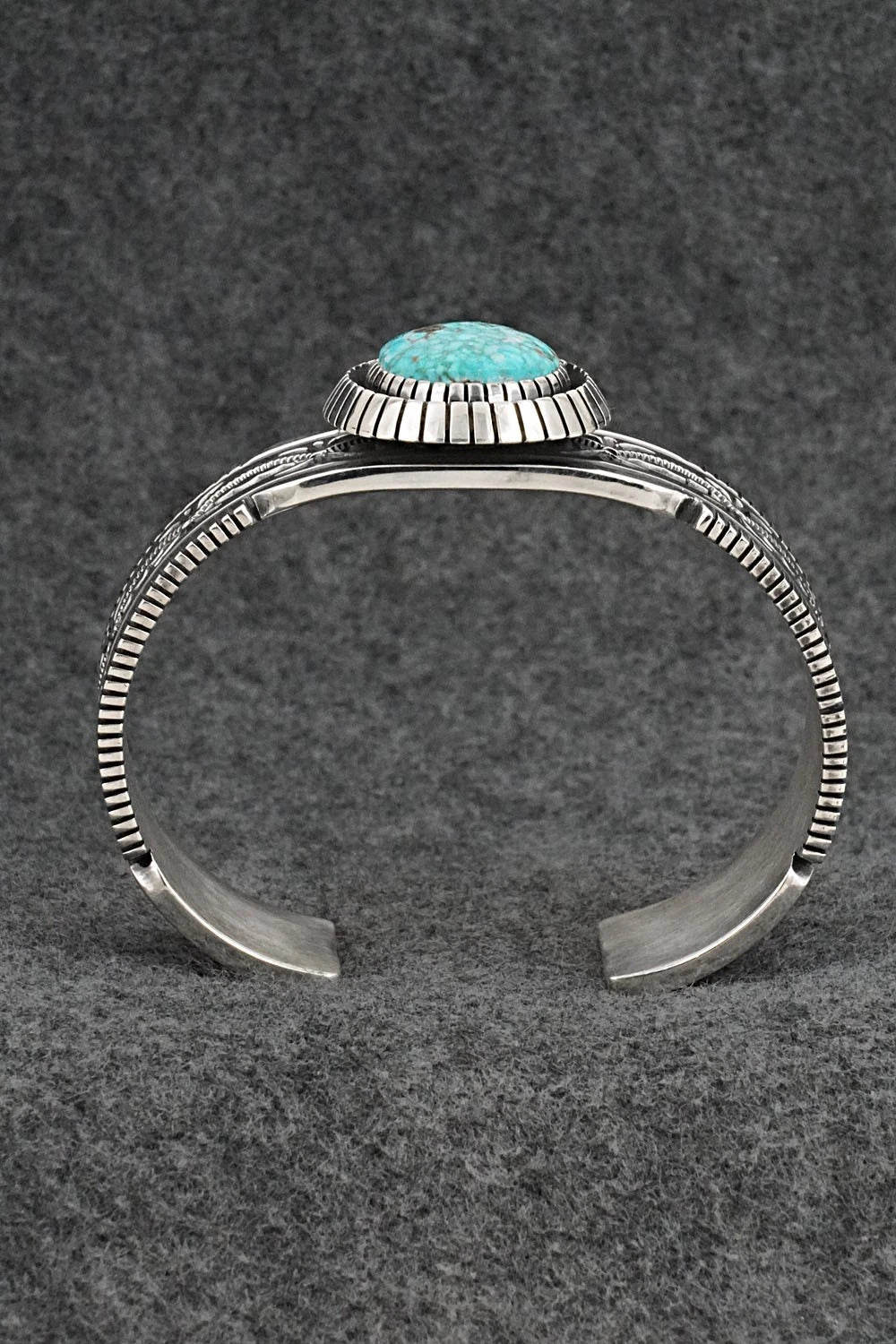 Turquoise & Sterling Silver Bracelet - Mark Yazzie
