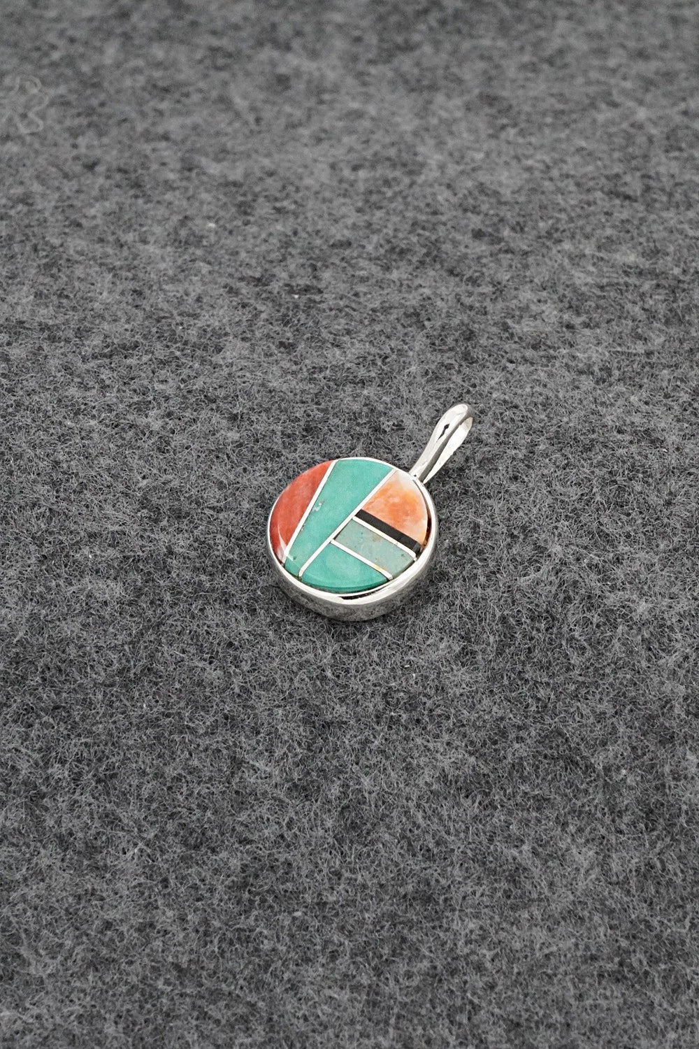 Multi-Stone & Sterling Silver Pendant - Joseph Martinez