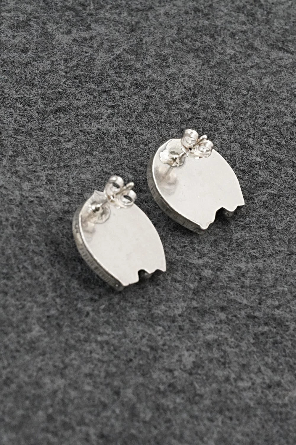 Turquoise & Sterling Silver Earrings - Annette Chiquito