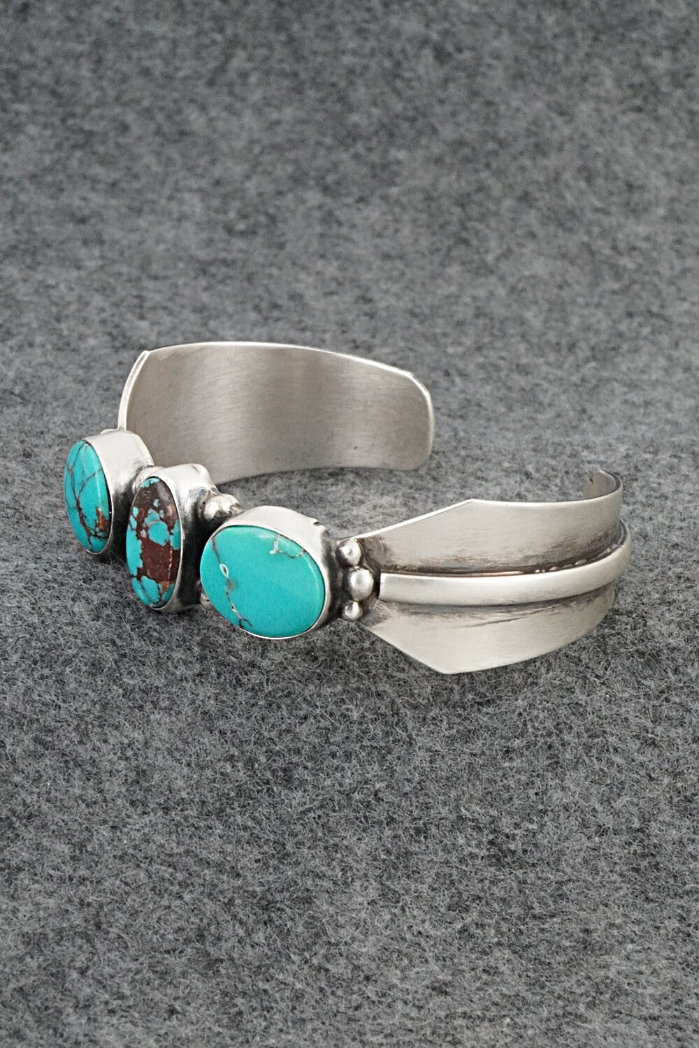 Turquoise & Sterling Silver Bracelet - Darrin Livingston