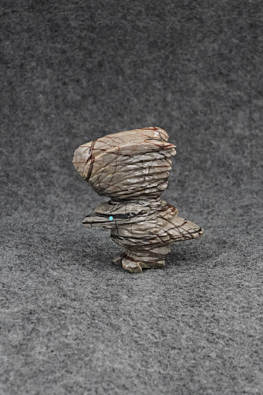 Eagle Zuni Fetish Carving - Tony Mackel