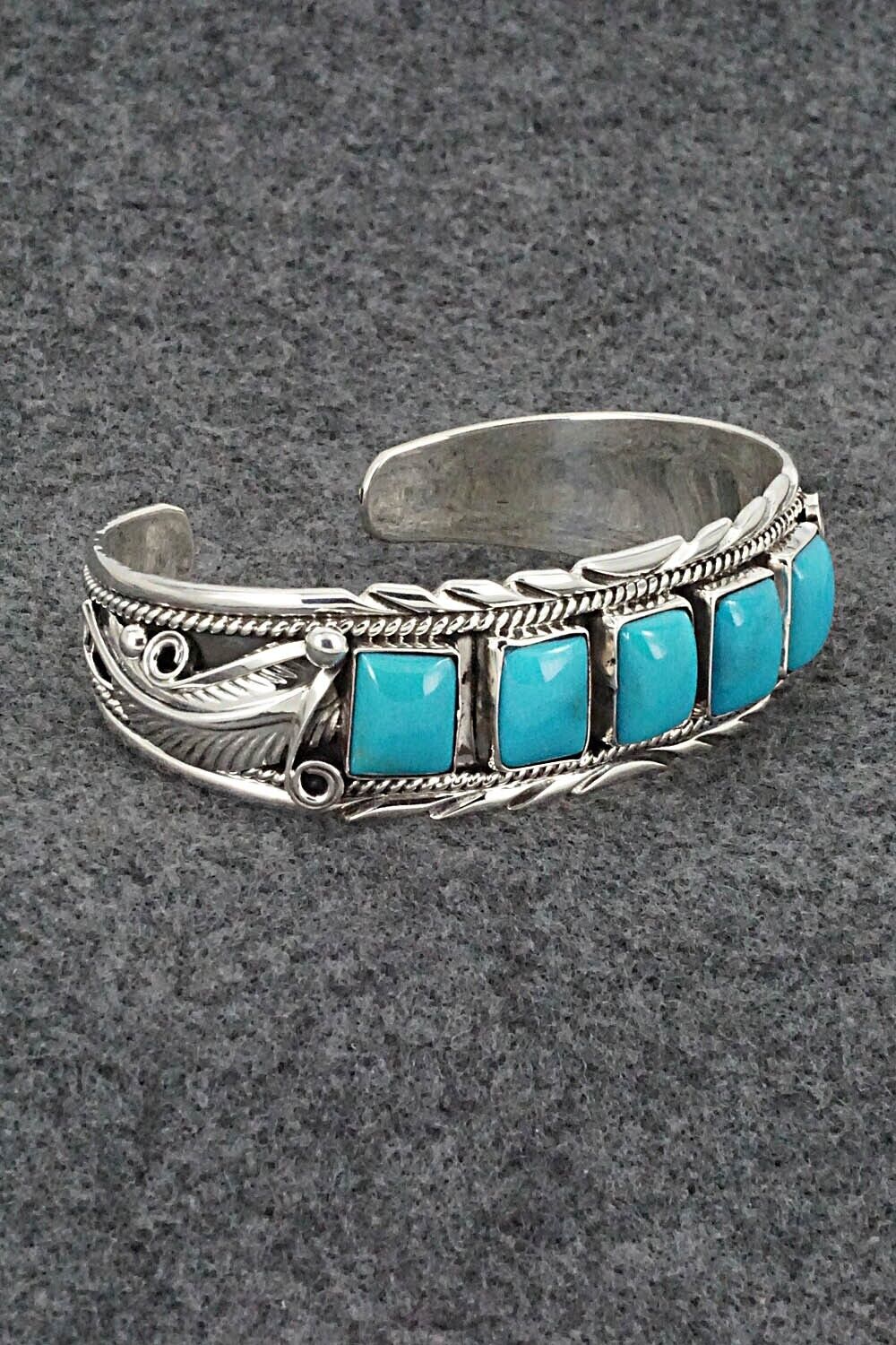 Turquoise & Sterling Silver Bracelet - Davey Morgan