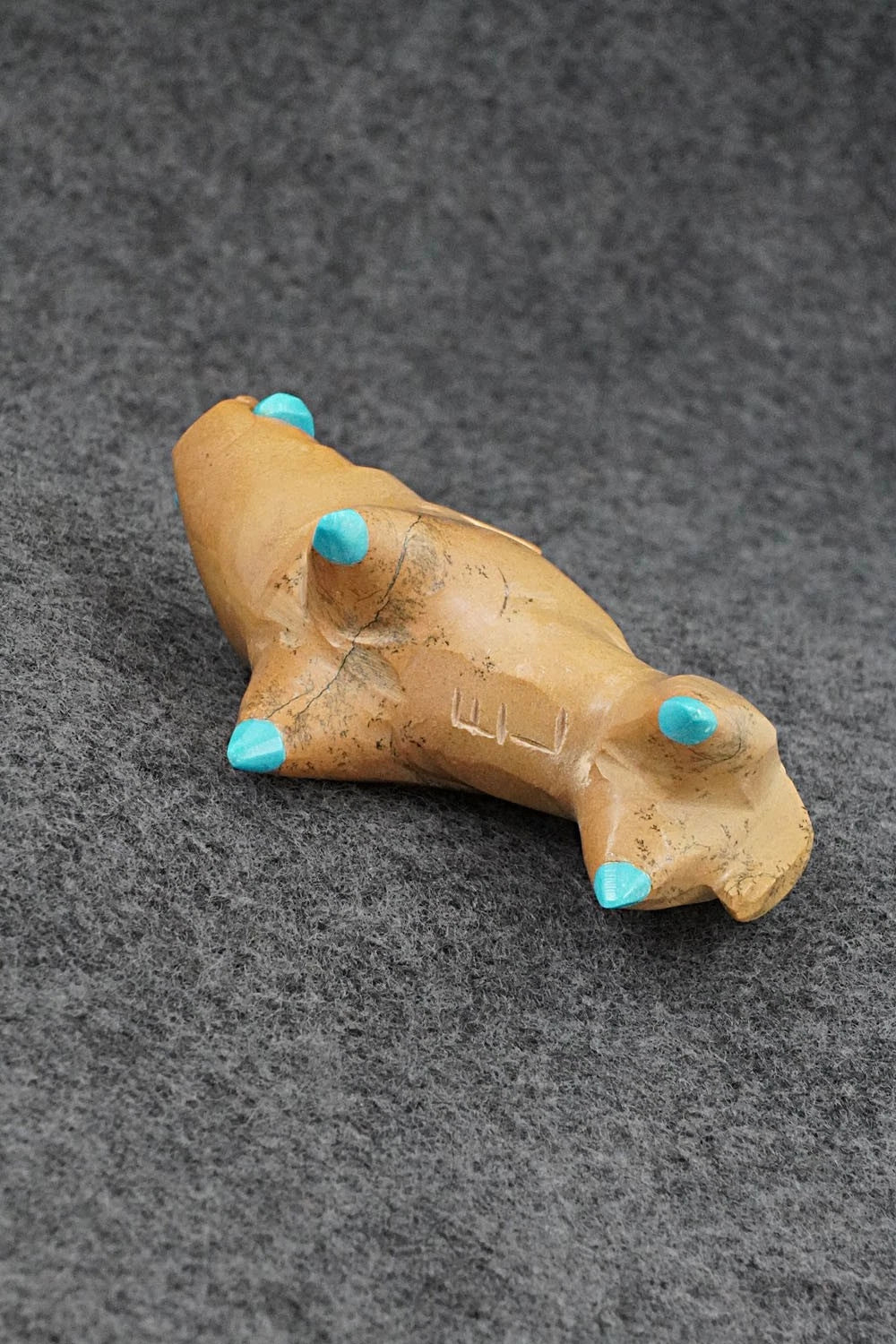Warthog Zuni Fetish Carving - Enrike Leekya