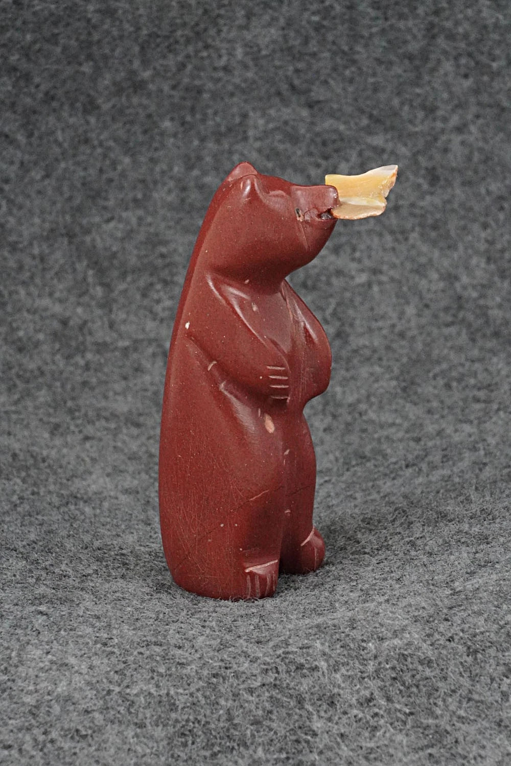 Bear Zuni Fetish Carving - Justin Red Elk