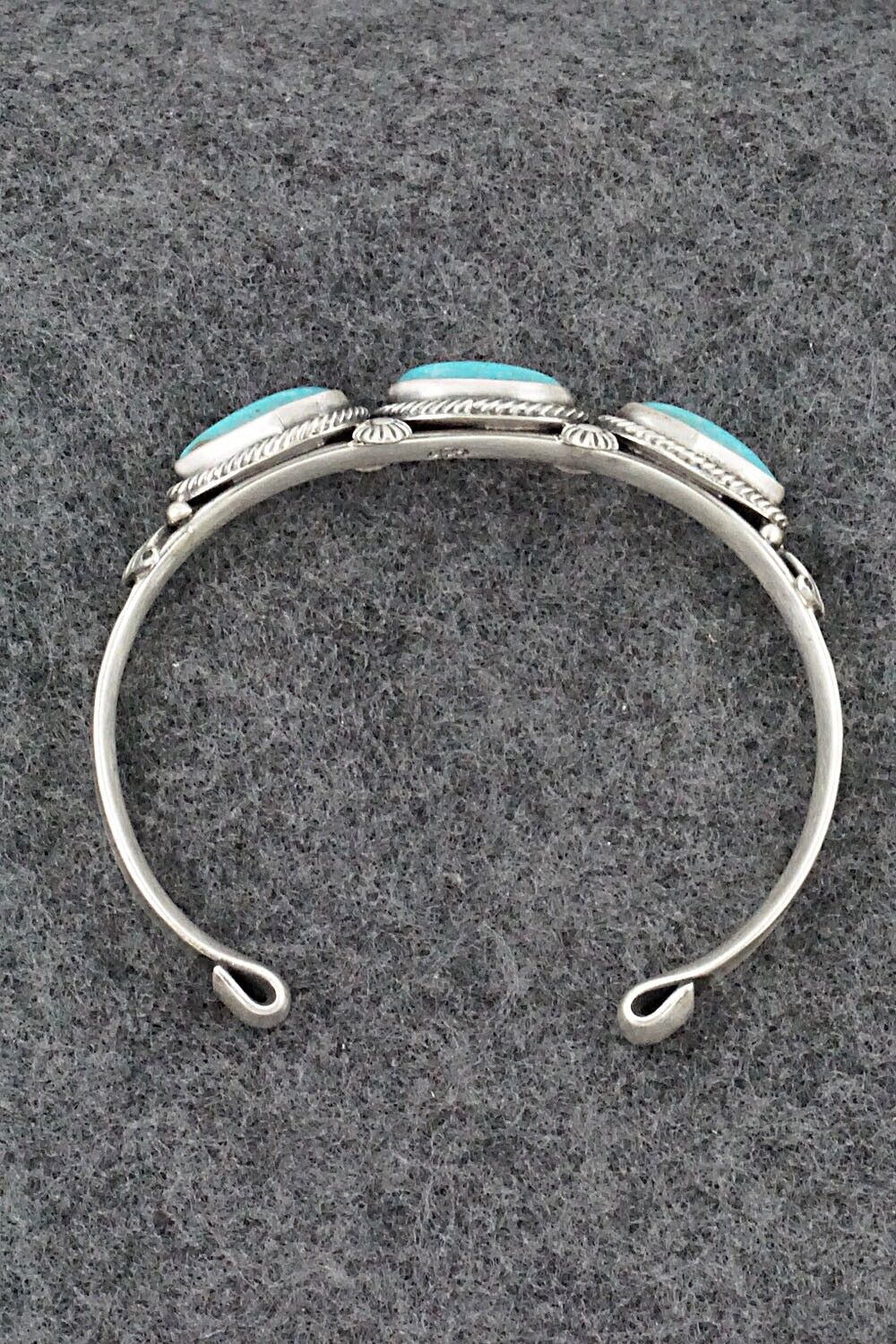 Turquoise & Sterling Silver Bracelet - Bobby Platero