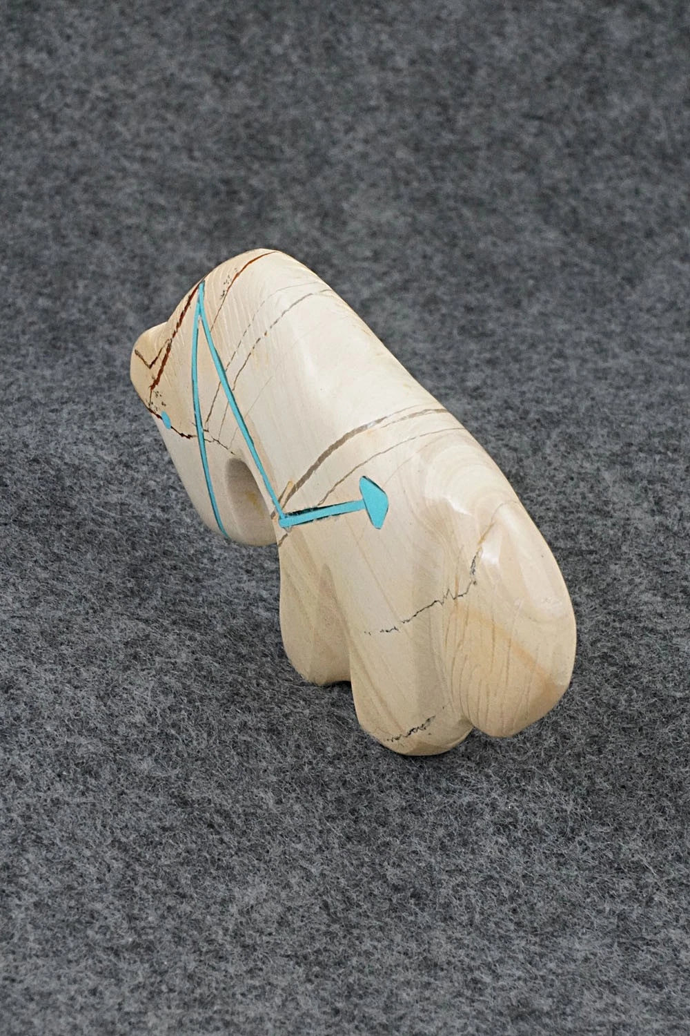 Horse Zuni Fetish Carving - Kenric Laiwakete