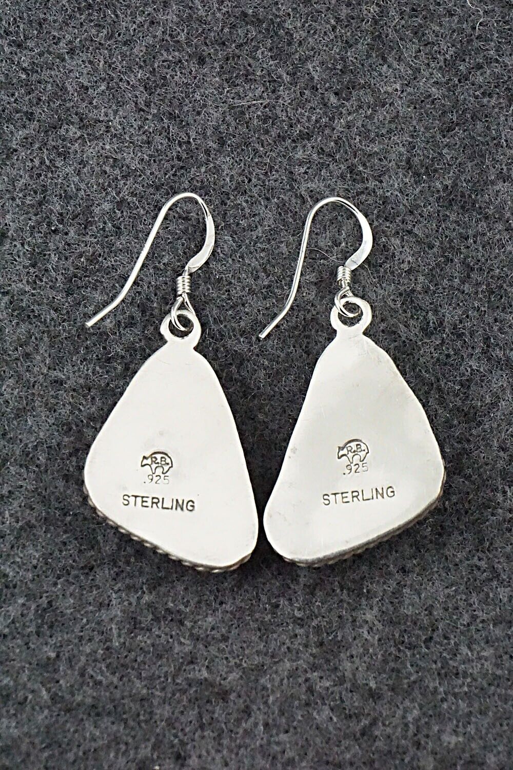 Wild Horse & Sterling Silver Earrings - Sheena Jack