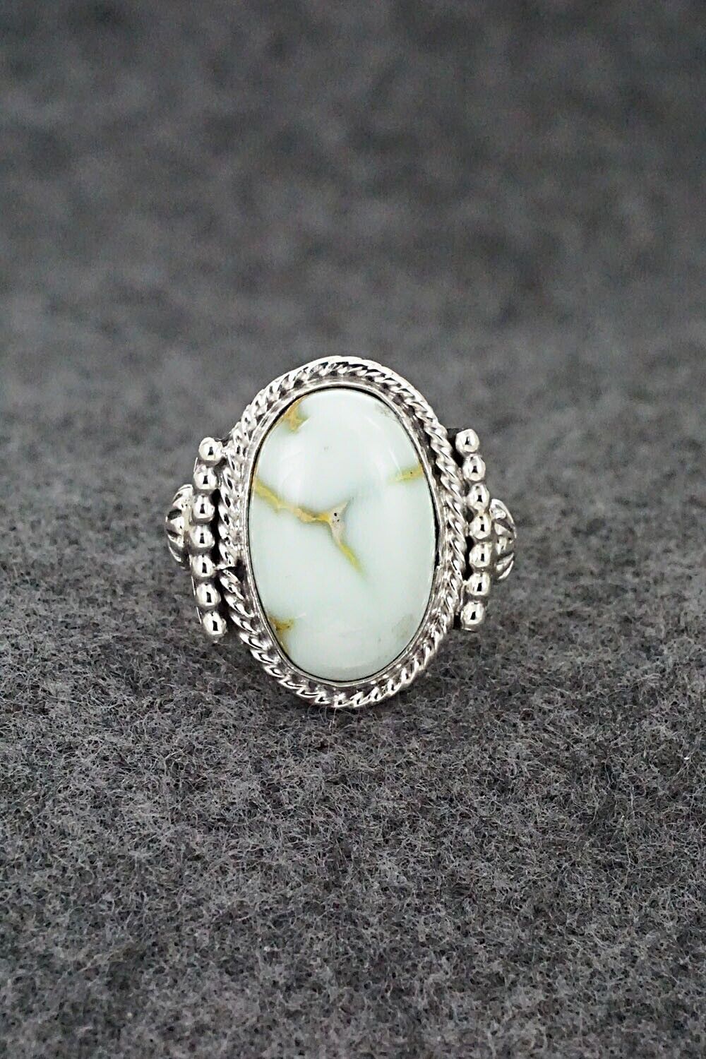 Variscite & Sterling Silver Ring - Andrew Vandever - Size 5.25