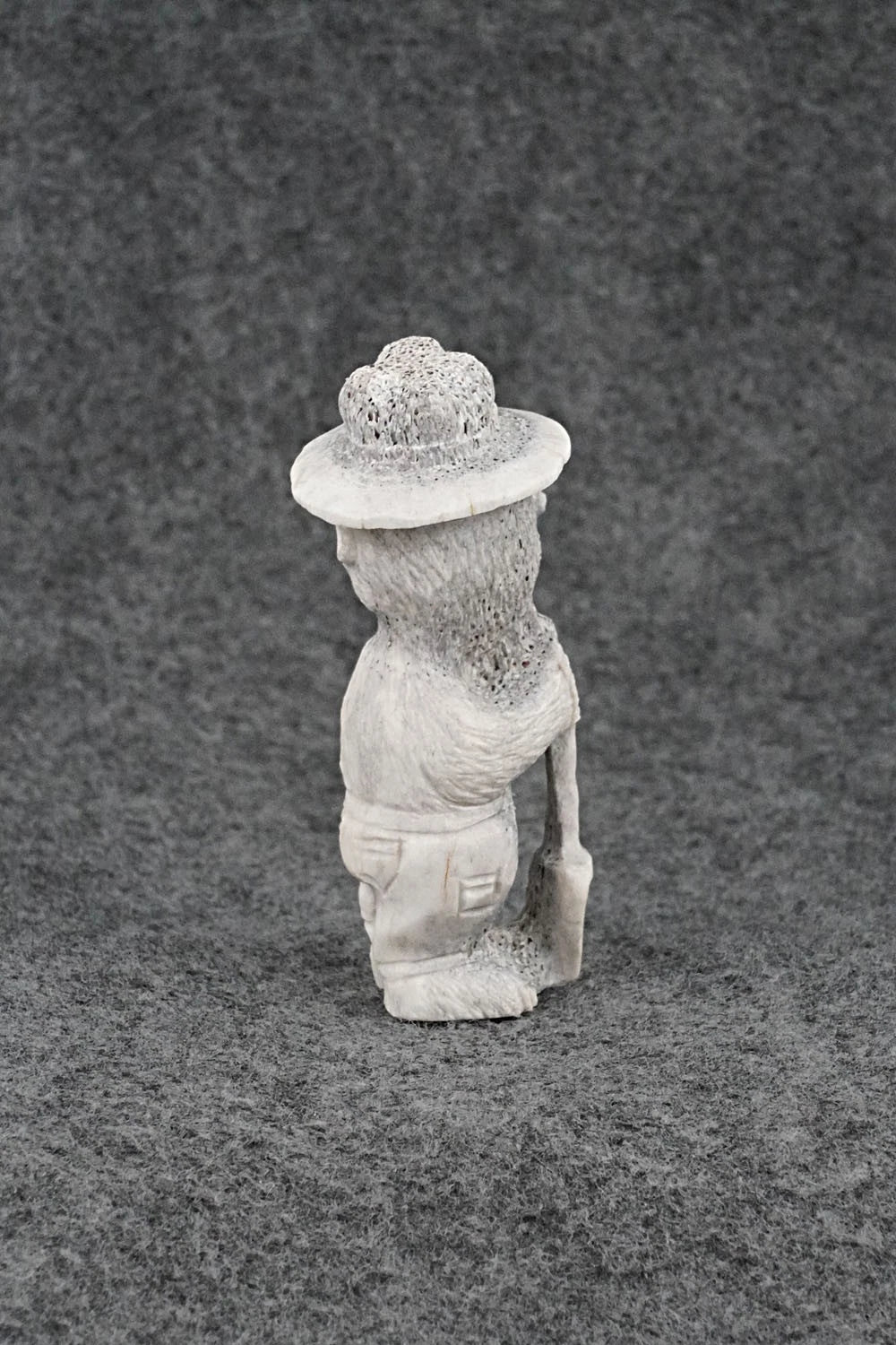 Smokey Bear Zuni Fetish Carving - Chris Peina