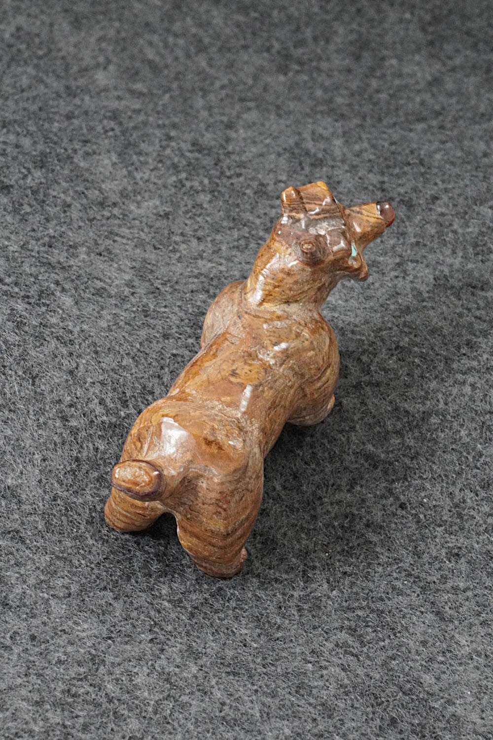 Bobcat Zuni Fetish Carving - Freddie Leekya