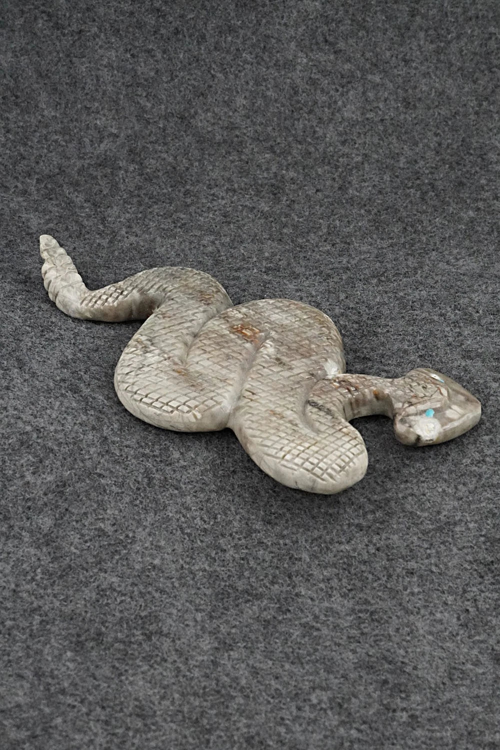 Rattlesnake Zuni Fetish Carving - Paulette & Farlan Quam