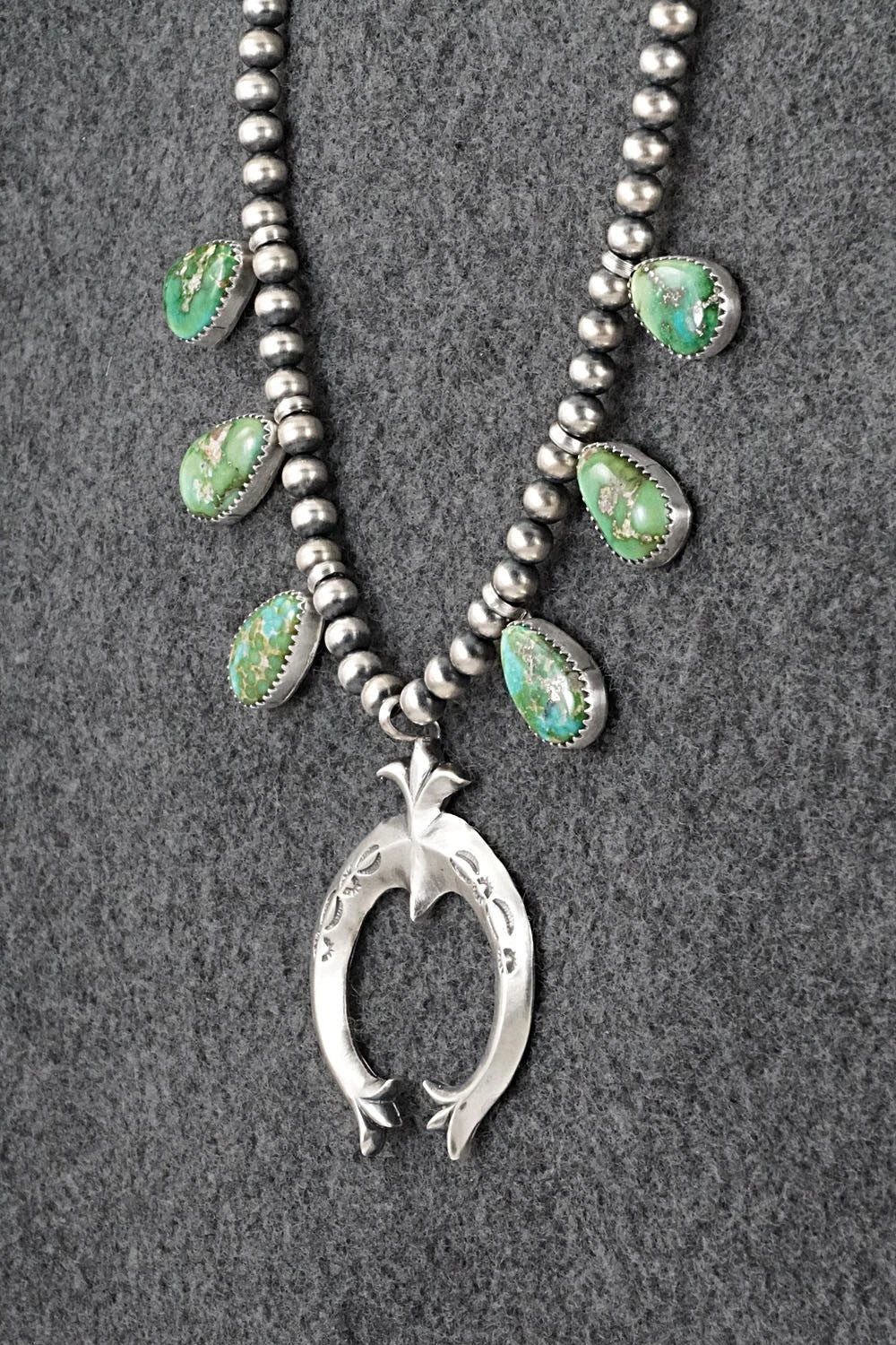 Turquoise & Sterling Silver Necklace - Latricia Largo