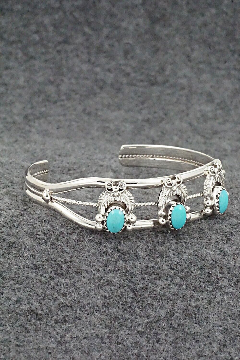 Turquoise & Sterling Silver Bracelet - William Begay