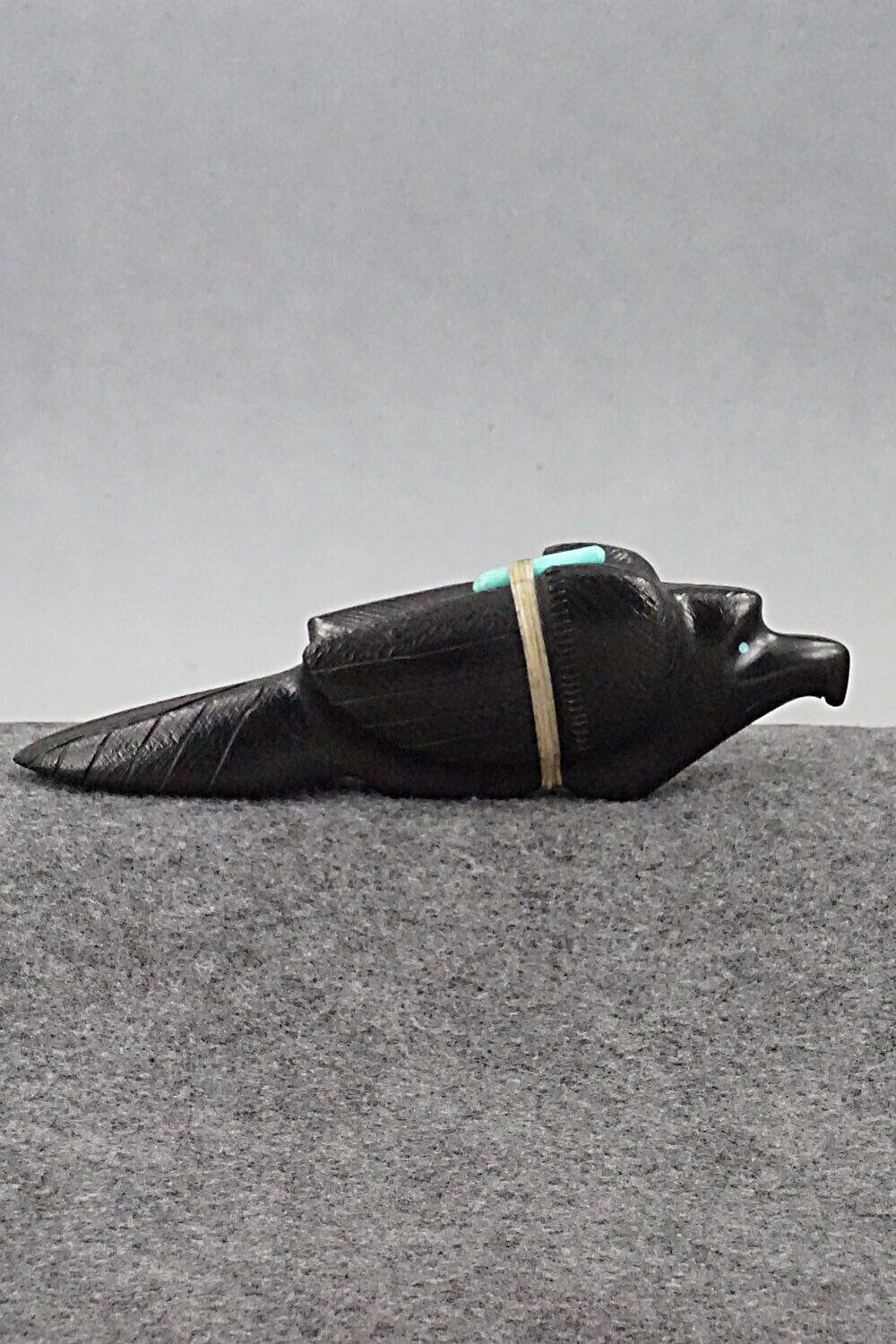 Eagle Zuni Fetish Carving - Herbert Halate