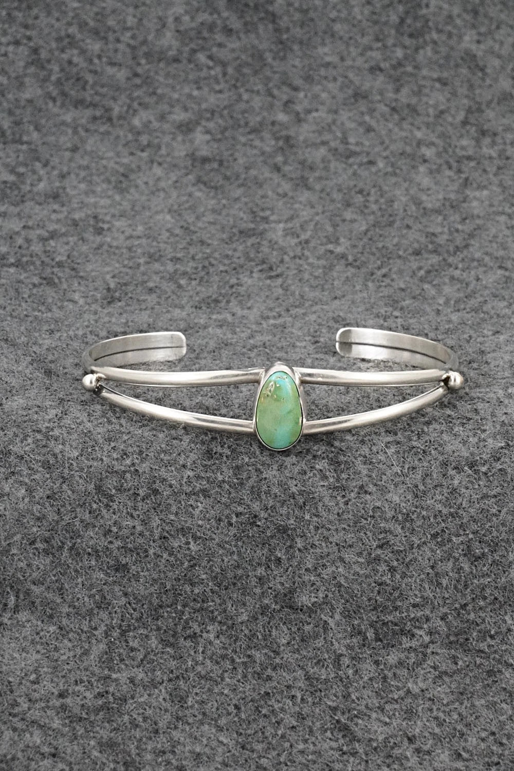Turquoise & Sterling Silver Bracelet - Rosemary Saunders