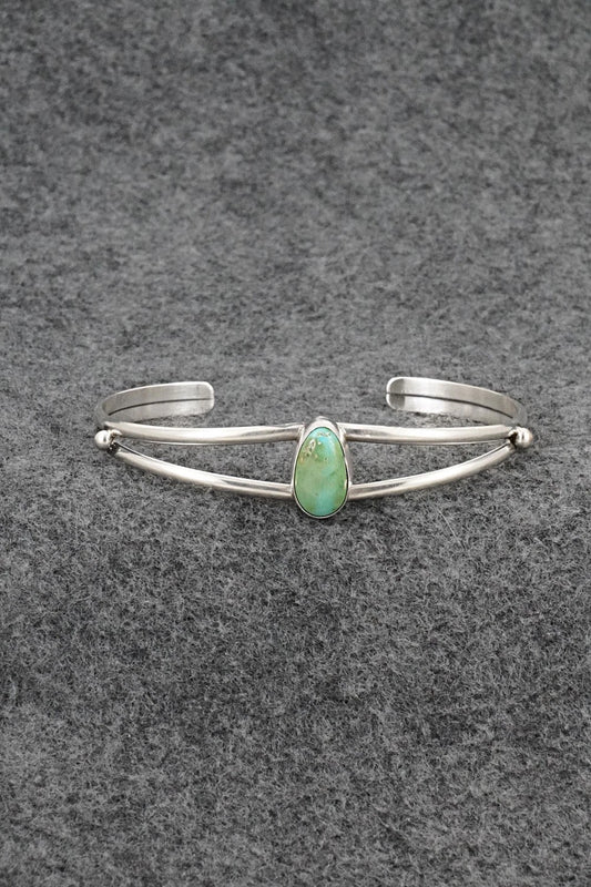 Turquoise & Sterling Silver Bracelet - Rosemary Saunders