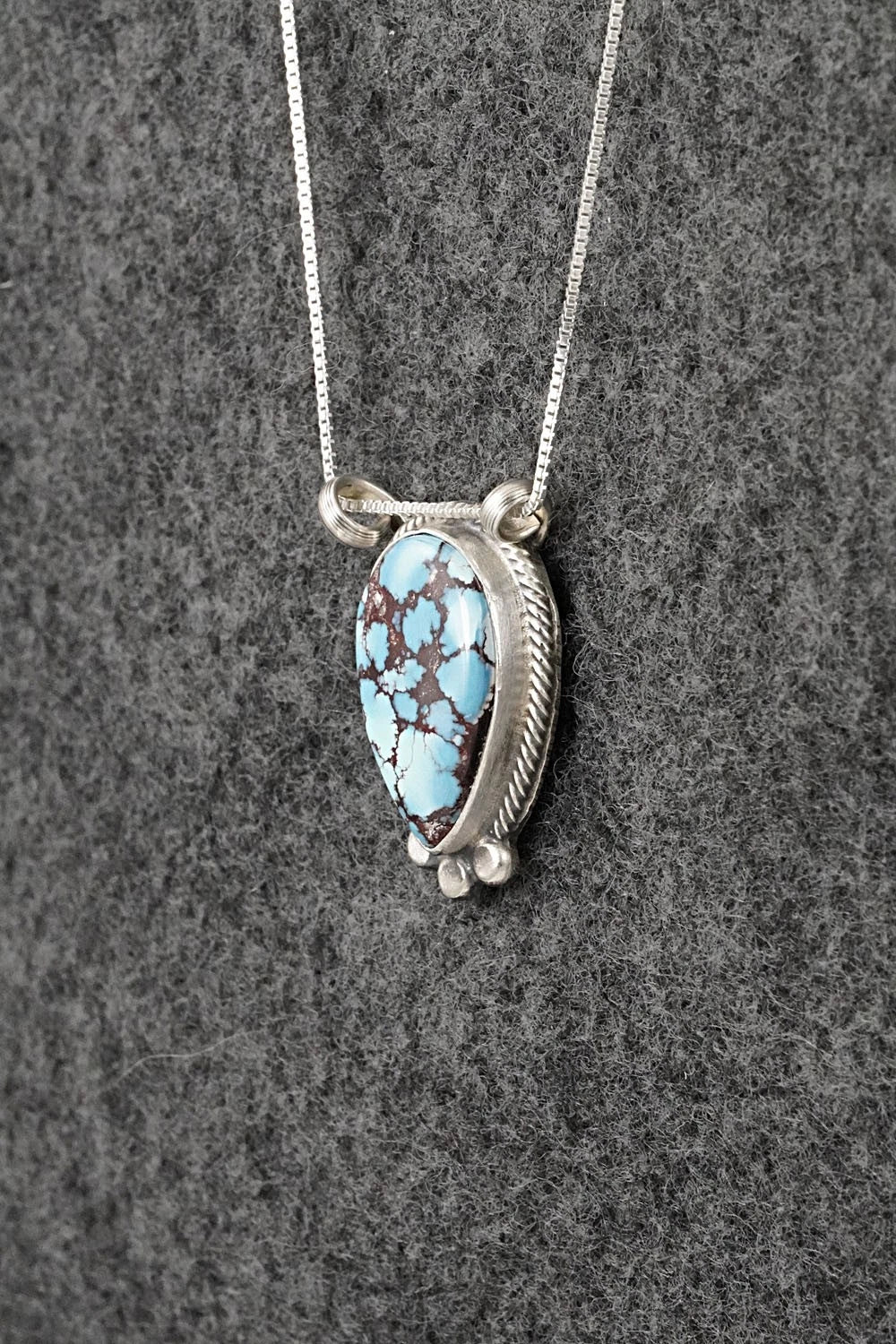 Turquoise & Sterling Silver Necklace - Sharon McCarthy