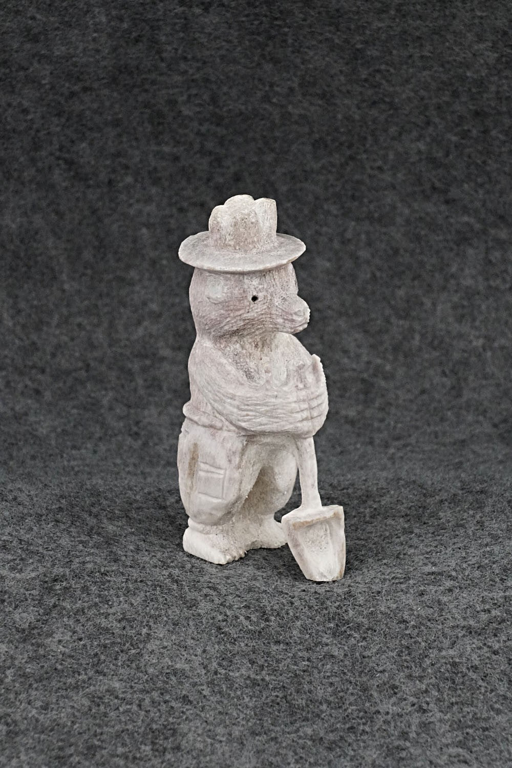Smokey Bear Zuni Fetish Carving - Chris Peina
