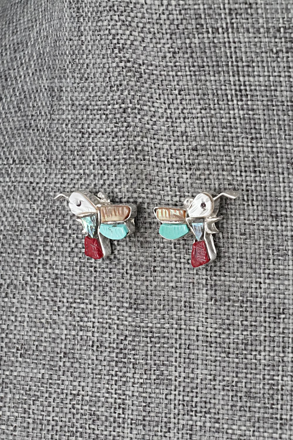 Multi-Stone & Sterling Silver Earrings - Sharon Natewa