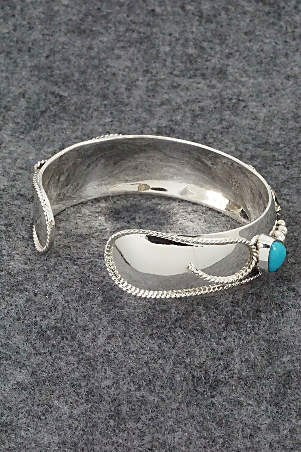 Turquoise & Sterling Silver Bracelet - Bobby Platero