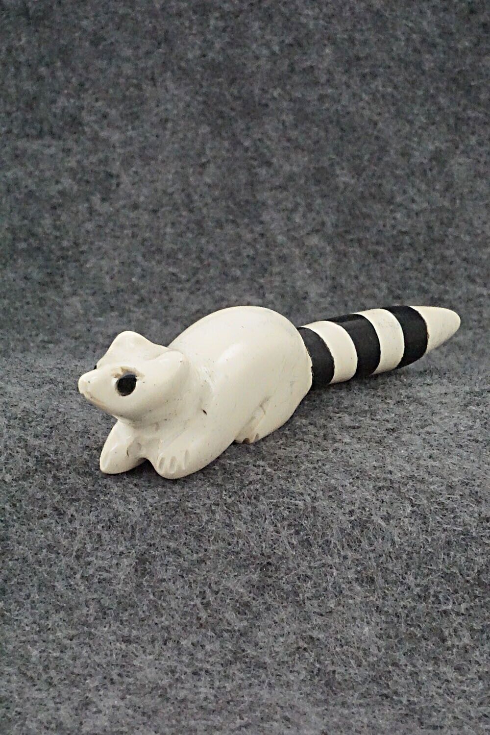 Racoon Zuni Fetish Carving - Justin Red Elk