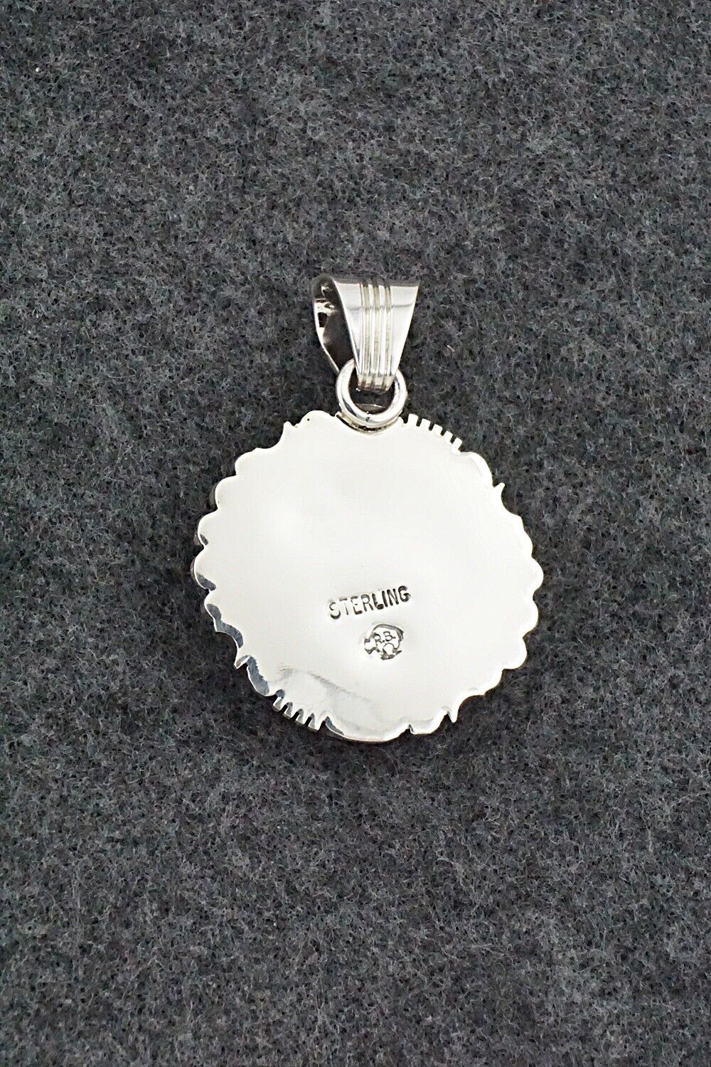 Turquoise & Sterling Silver Pendant - Daniel Benally