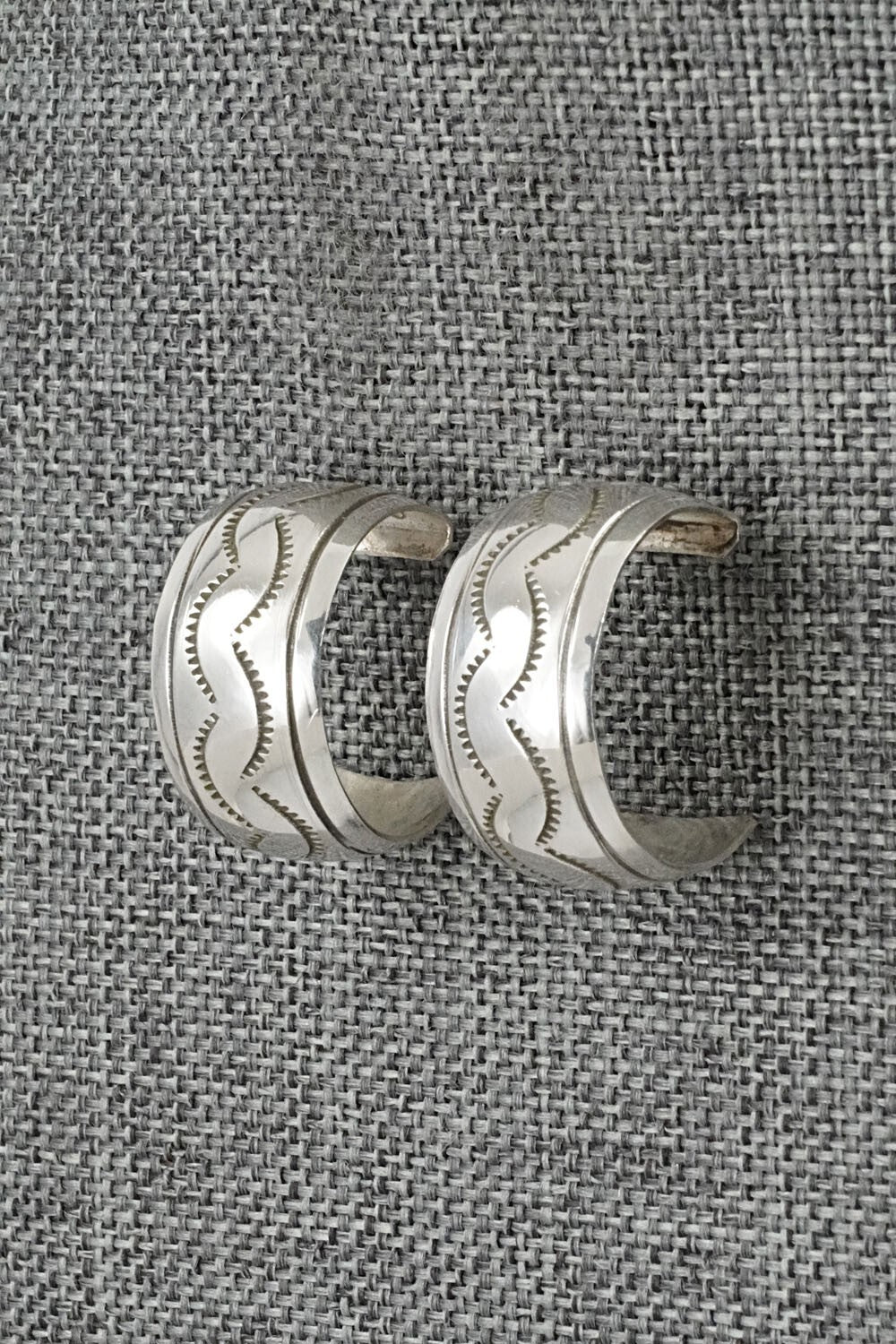 Sterling Silver Hoop Earrings - Nora Ashley