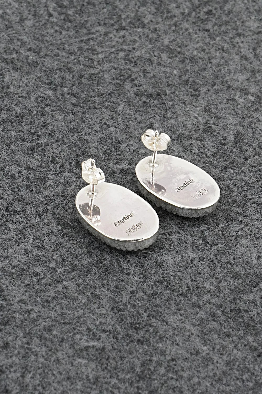 Morado & Sterling Silver Earrings - Murray Hannaweeka