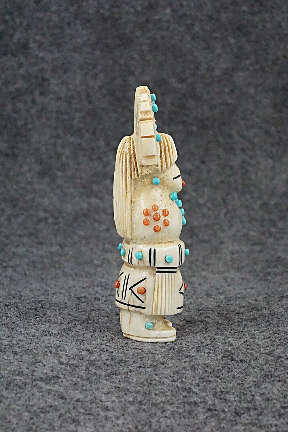 Corn Maiden Zuni Fetish Carving - Claudia Peina